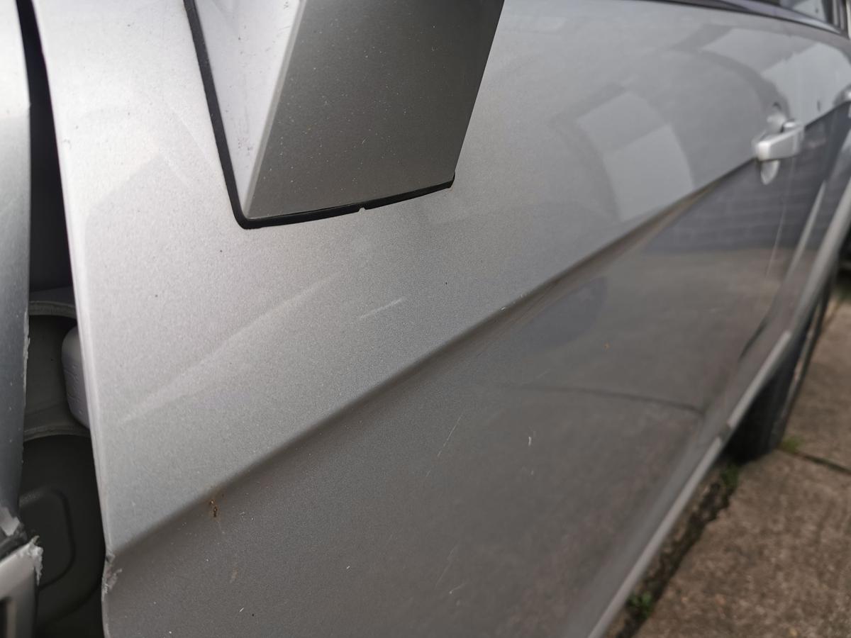 Chevrolet Captiva KLAC Fahrertür Tür Rohbautür vorn links GAN Ice Silver Met 11-
