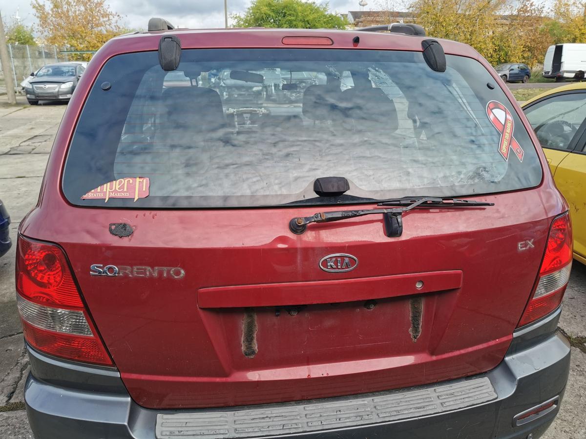Kia Sorento JC Heckklappe Klappe Deckel hinten R9 Ruby Red Met ohne Scheibe