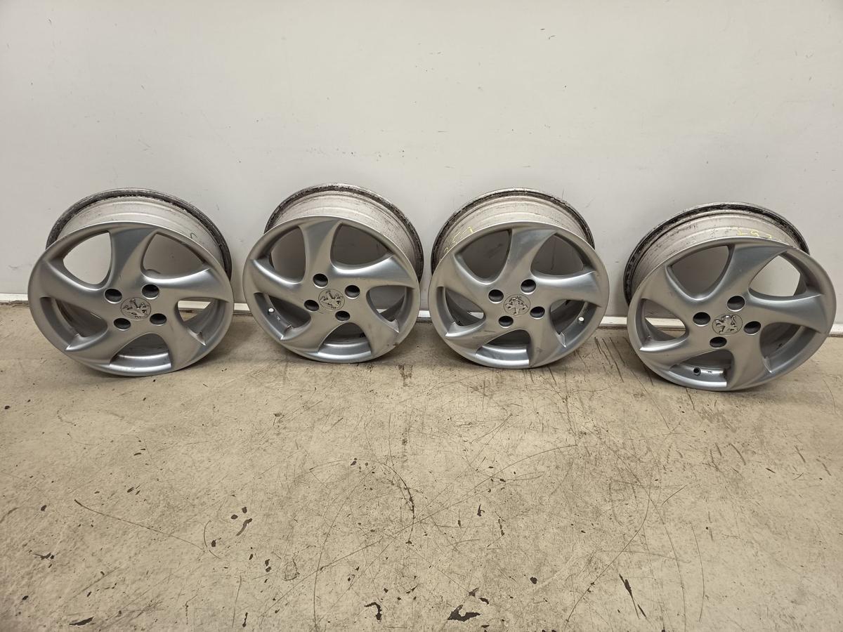 Peugeot 206cc original Satz Alufelgen 6x15 ET28 Bj 2006