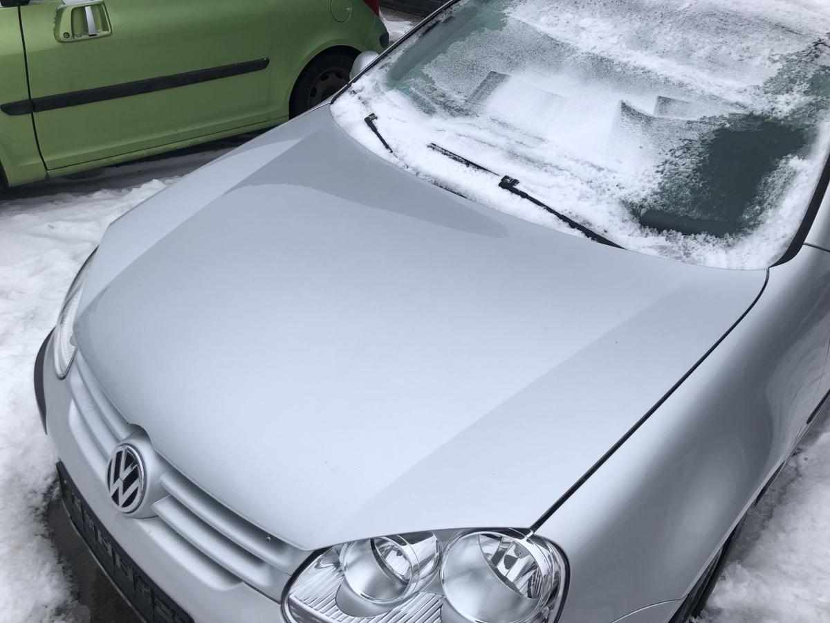 VW Golf 5 V 1K Motorhaube Haube Klappe Deckel vorn LA7W Reflexsilber Metallic