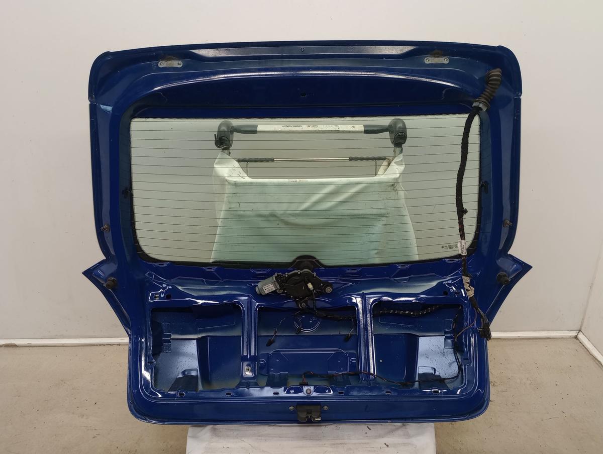 Skoda Fabia 5J Combi original Heckklappe mit Scheibe F5K Dynamikblau Bj 2009