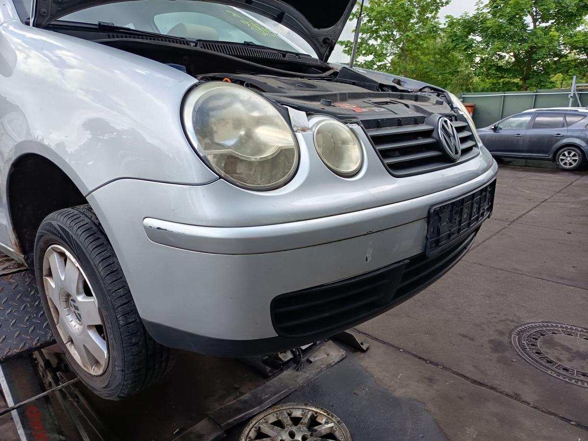 VW Polo 9N1 original Sto&szlig;stange F&auml;nger vorn Front A7W Reflexsilber Bj 2003
