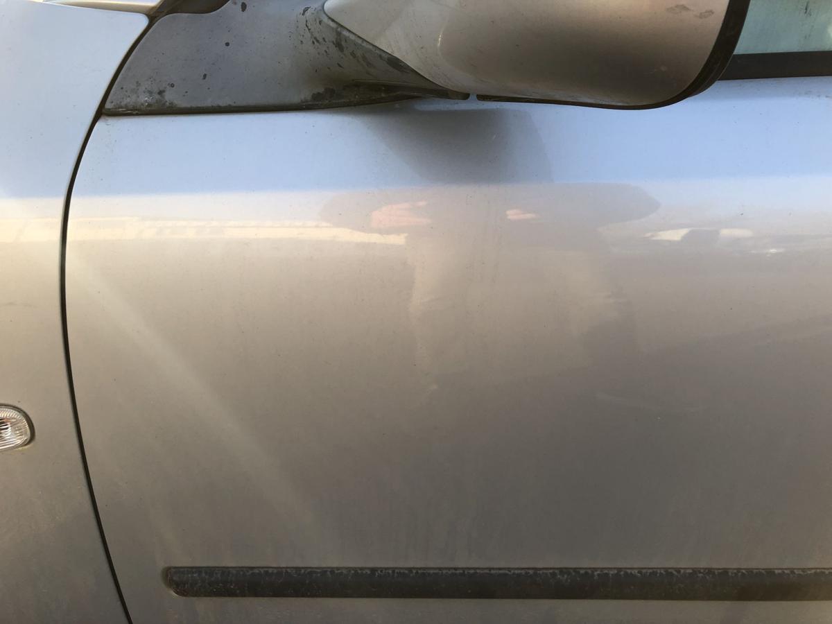 Saab 9-3 Typ YS3F T&uuml;r vorne links Fahrert&uuml;r Autot&uuml;r Rohbau silber