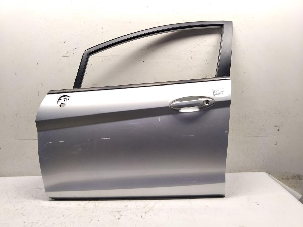 Ford Fiesta JA8 T&uuml;r vorn links Fahrert&uuml;r 5-T&uuml;rer Polarsilbermetallic BJ2009