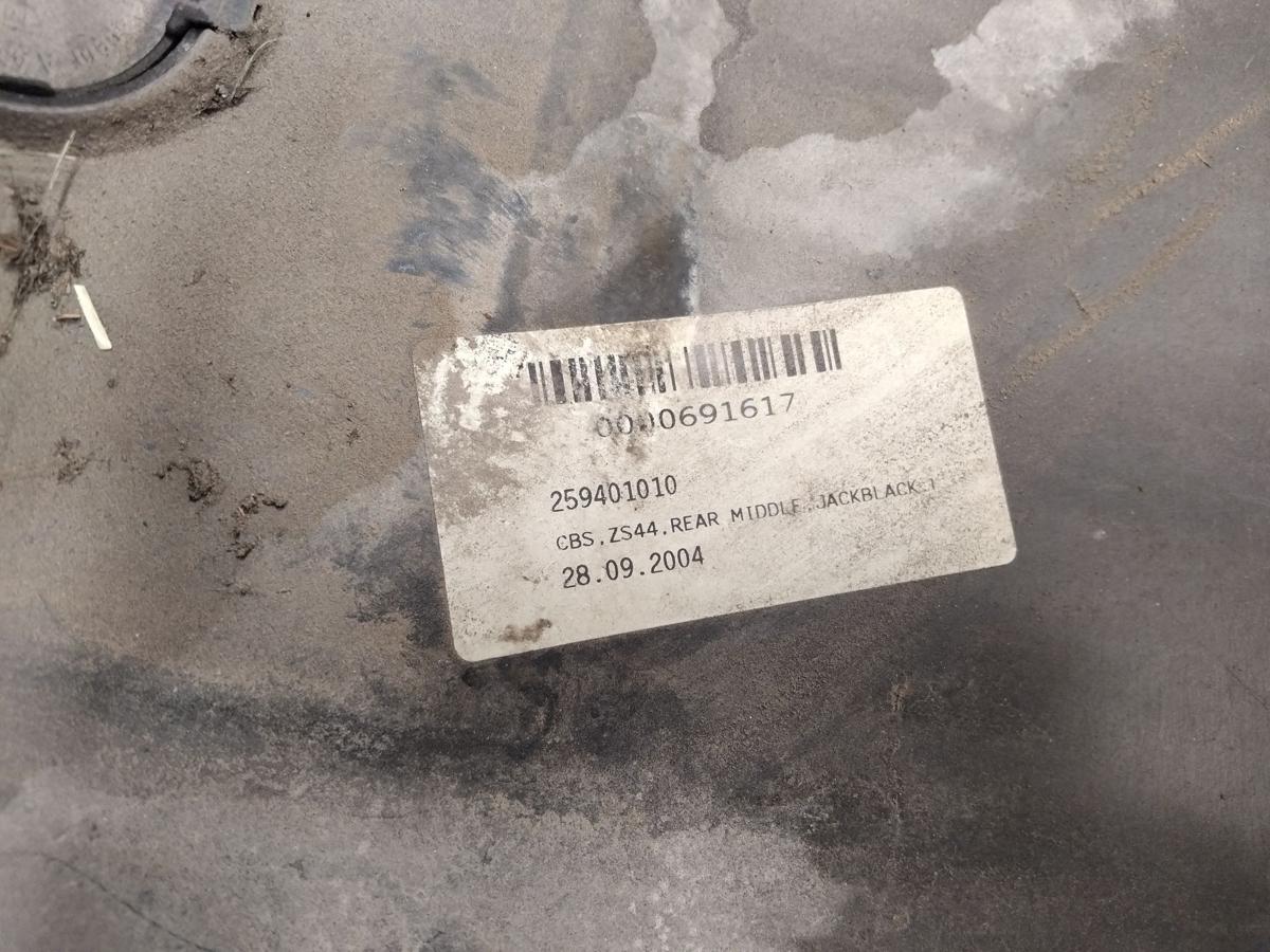 Smart Forfour 454 original Stoßfänger hinten Heckmittelteil jack black Bj.2004