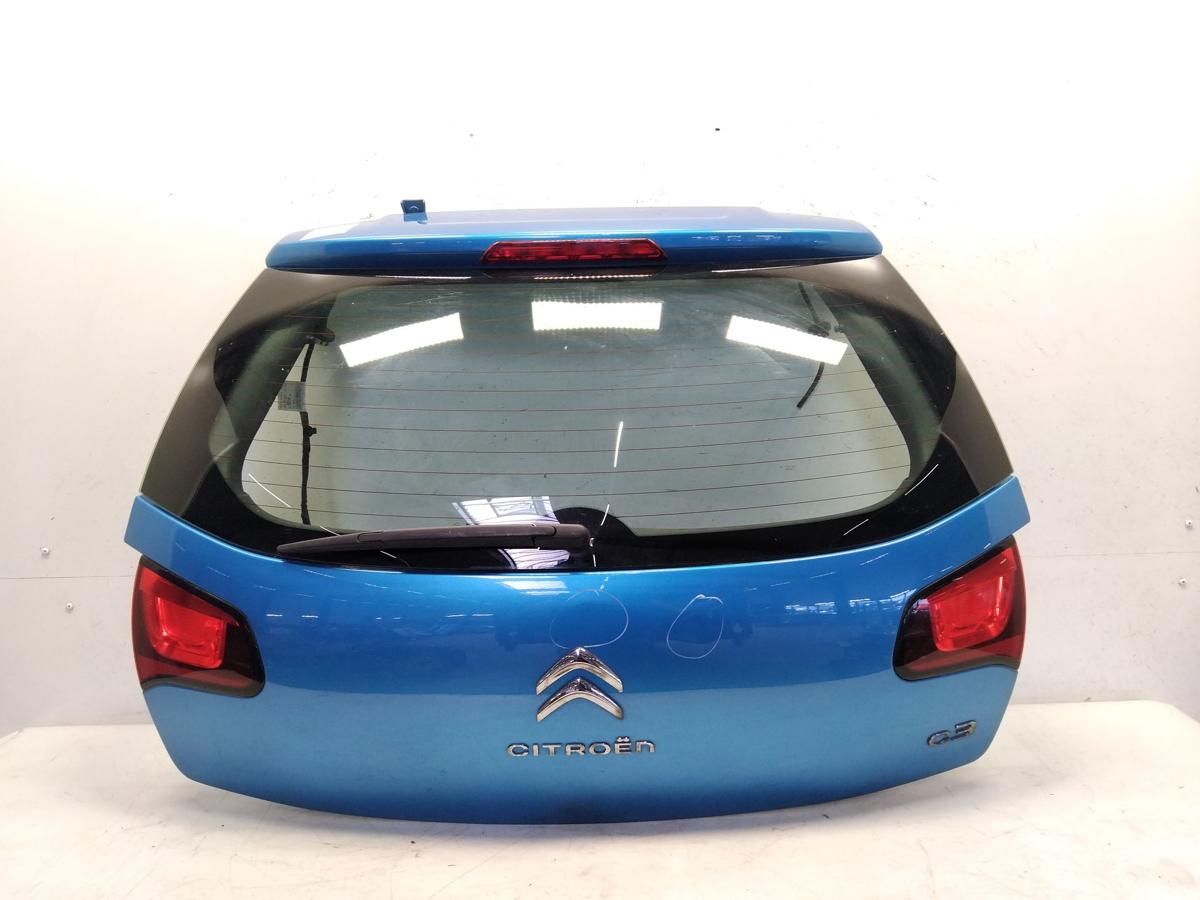 Citroen C3 II Heckklappe KGW blau belle-ile mit Heckscheibe BJ2010