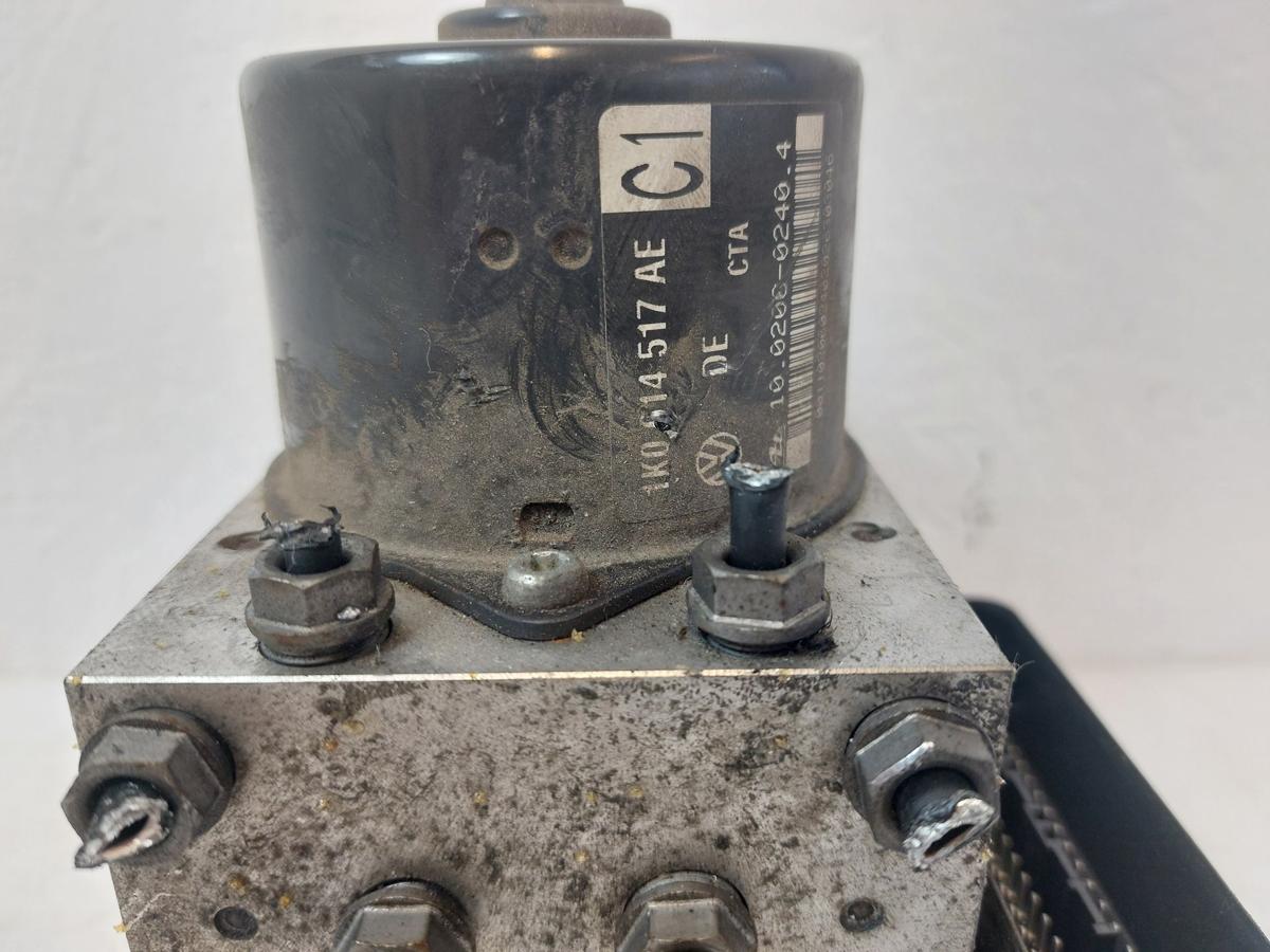 VW Golf Plus 5M ABS Block Hydroaggregat Pumpe Steuergerät ESP 1K0907379AC