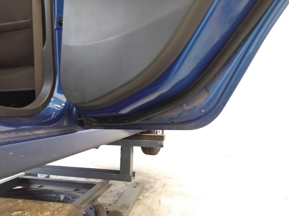 Chevrolet Spark M300 Tür hinten rechts blau BJ2012