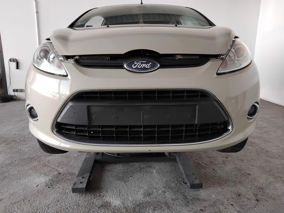 Ford Fiesta JA8 orig. Stossfänger Stoßstange vorn Beige Atacama Metallic BJ2009