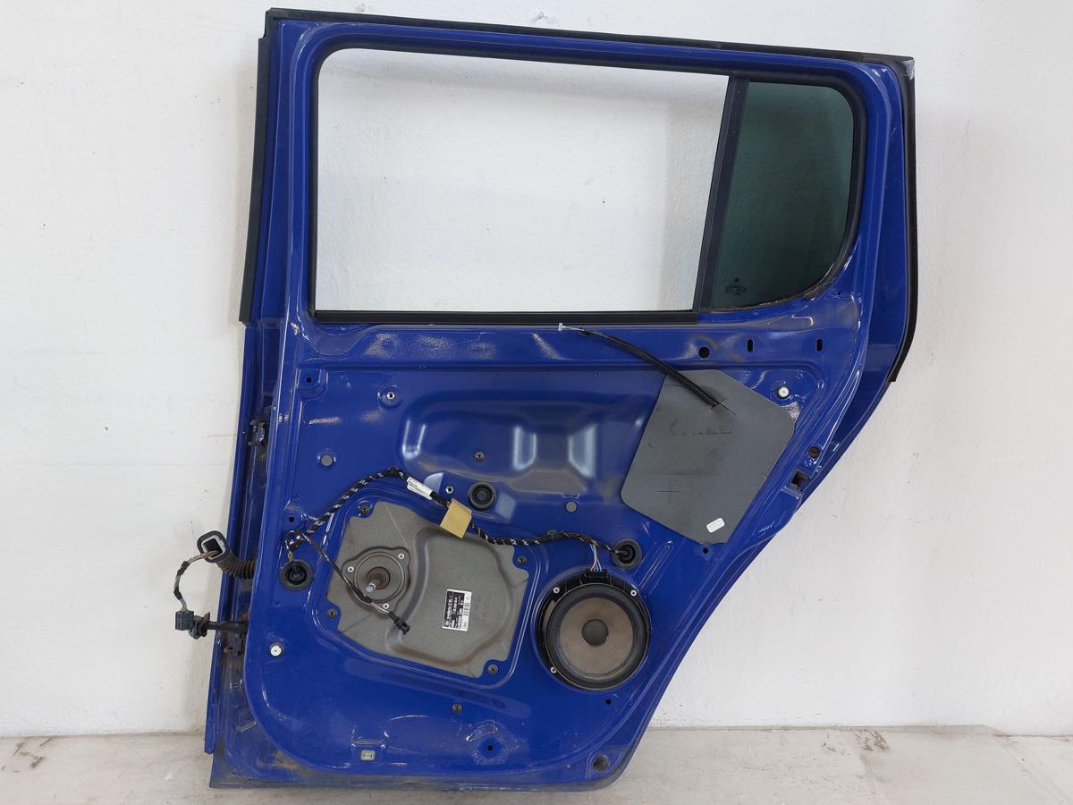 Skoda Fabia 2 Typ 5J T&uuml;r hinten rechts Fondt&uuml;r nur f&uuml;r 5 t&uuml;rer LF5K Dynamic Blue