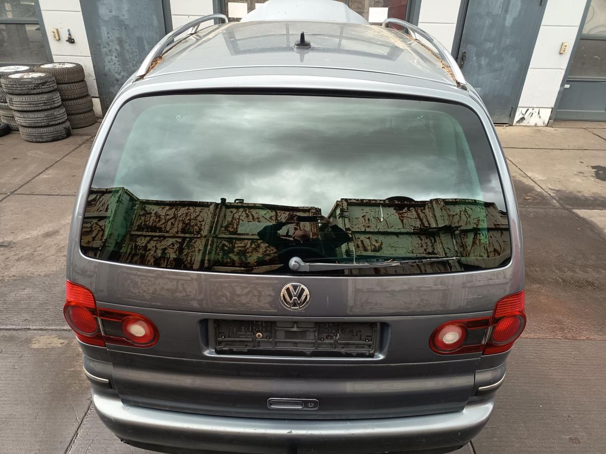 VW Sharan original Heckklappe mit Scheibe LR7K grau Baujahr 2009