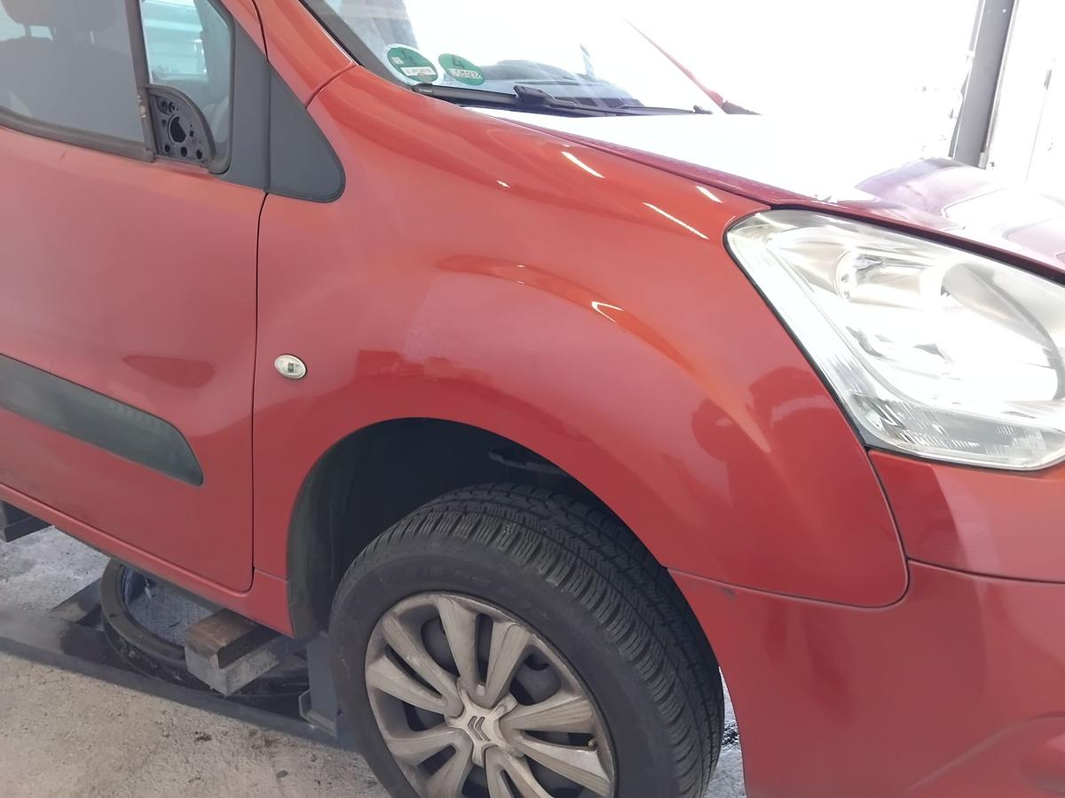 Citroen Berlingo 2 original Kotfl&uuml;gel vorn rechts EKQ luziferrot BJ2010