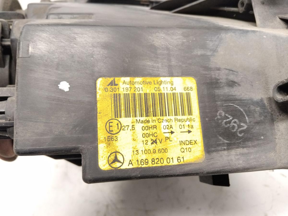Mercedes A-Klasse W169 original Scheinwerfer links AL mit LWR Bj.2004