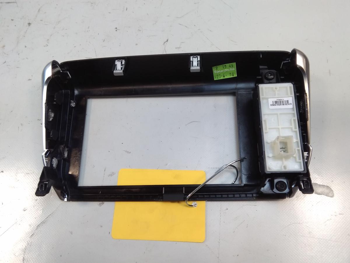Peugeot 208 original Plastikrahmen Display Touchscreen mit Schalter Bj.2016