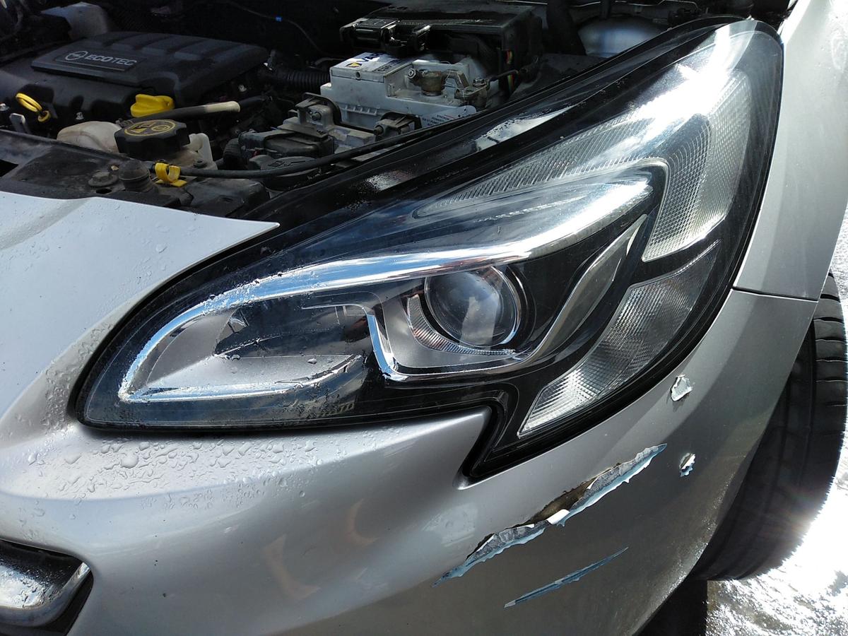 Opel Corsa E original Bi-Xenon Scheinwerfer links mit LED Tagfahrlicht Bj.2015