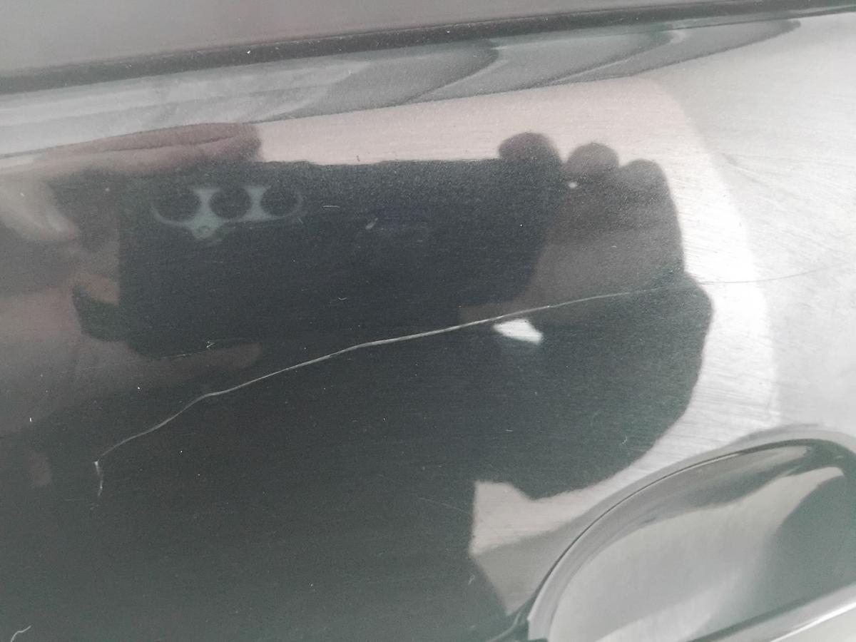 Toyota Corolla Verso II AUR10 Tür vorn links Fahrertür BJ2006 209 night sky black perleffekt