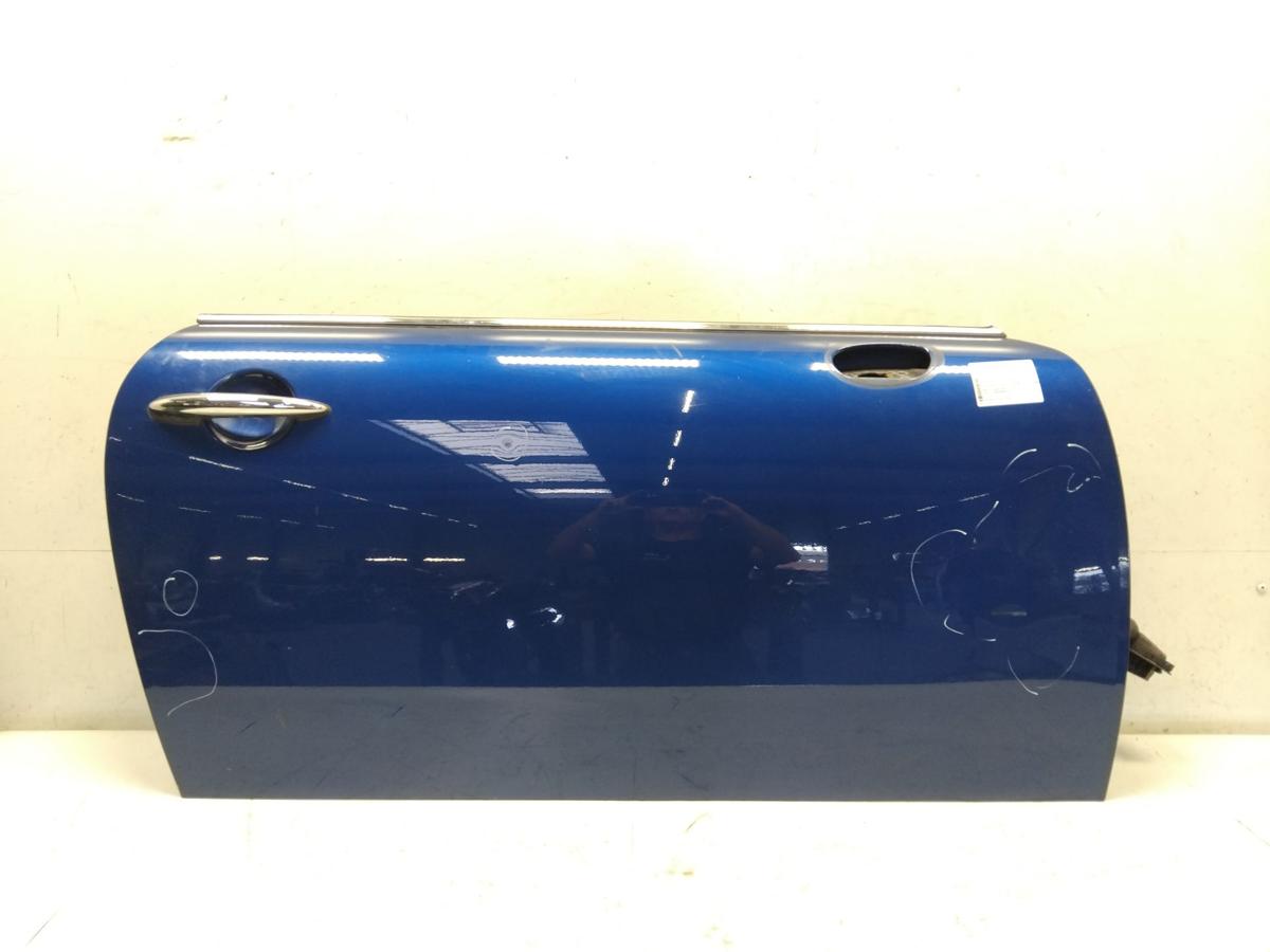 Mini Cooper R50 Tür rechts Beifahrertür 862 Indi Blue BJ2001 Dellen