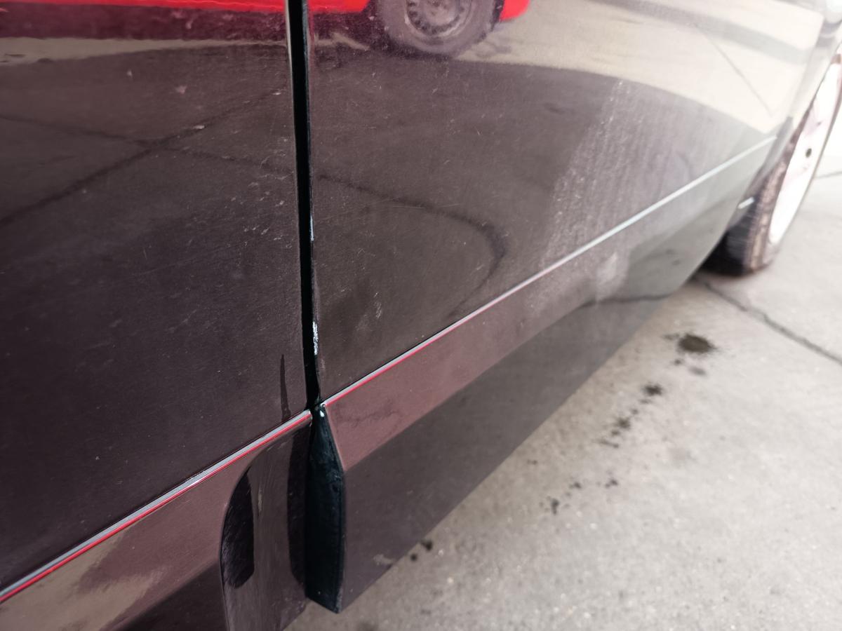 Renault Scenic 3 original T&uuml;r vorn rechts Beifahrer 676 Perlschwarz Bj 2009