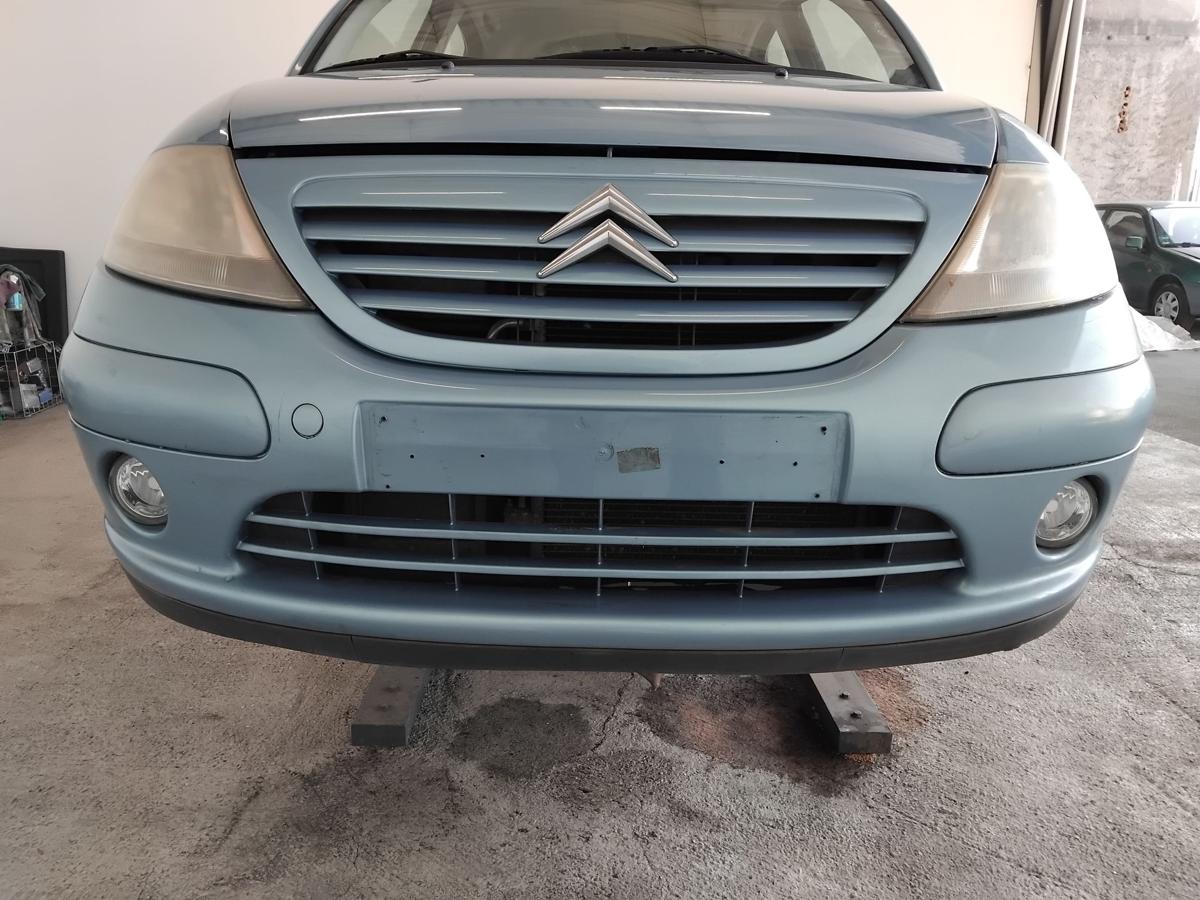 Citroen C3 original Sto&szlig;f&auml;nger Sto&szlig;stange vorn KMY Lucia Blau Metallic BJ2005