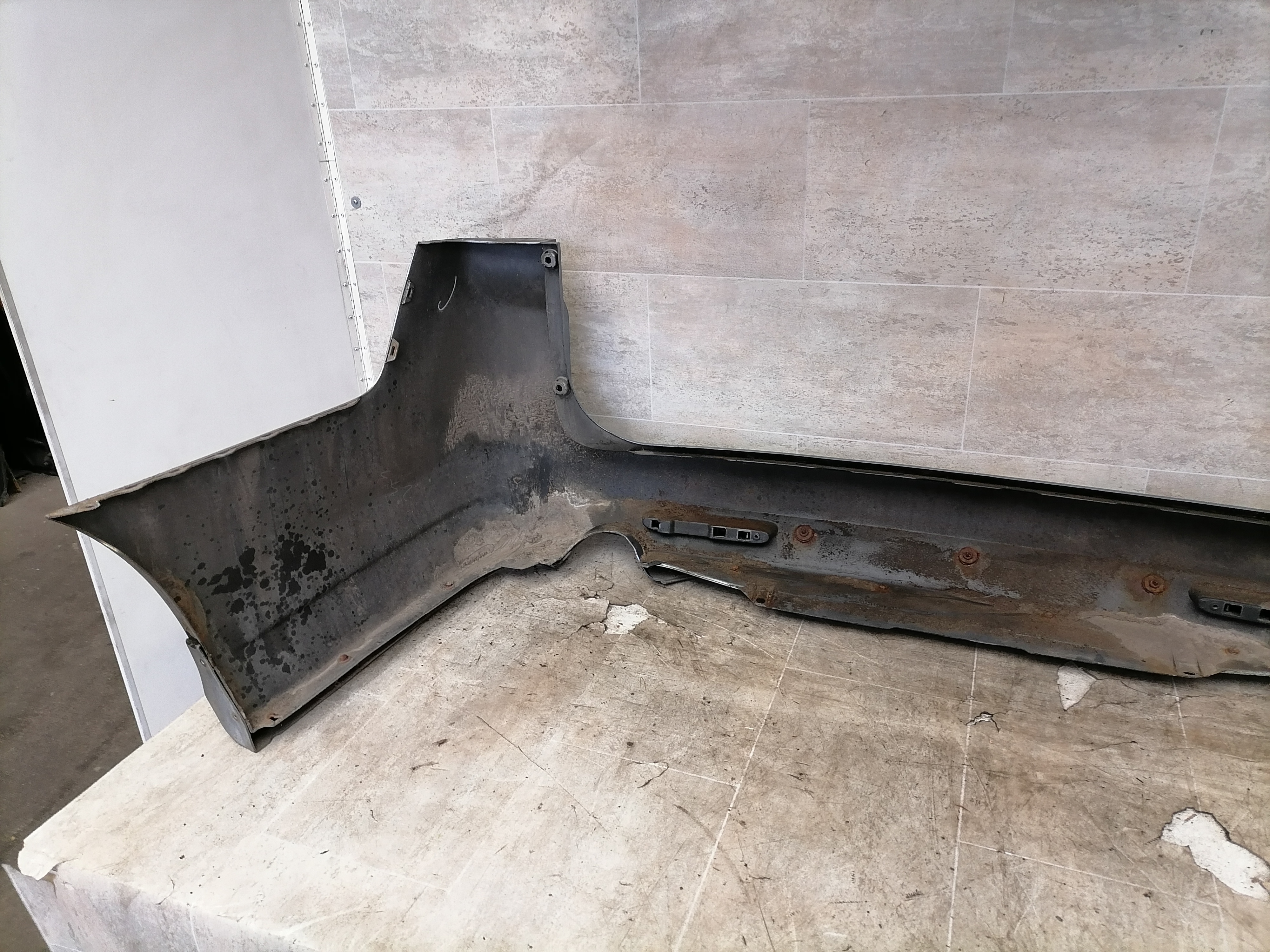 Honda Accord CN2 original Stoßstange Stossfänger hinten Graumetallic Kombi Bj.2005