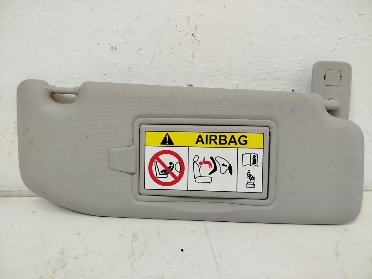 Citroen C3 III SX ab17 Sonnenblende vorn rechts mit Spiegel Beifahrerseite