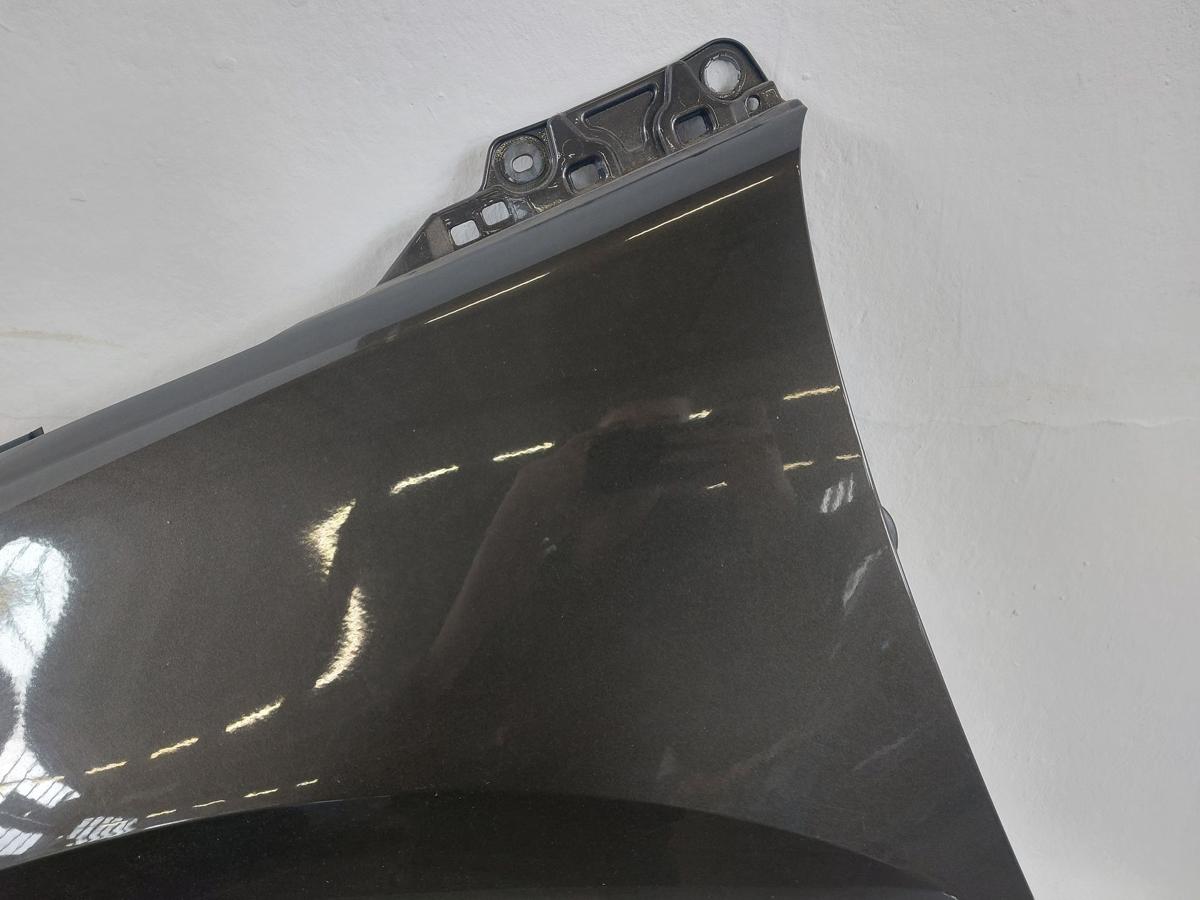 Peugeot 3008 I Typ 0U Kotfl&uuml;gel vorn links Fahrerseite Plastik KDK Hickory Braun