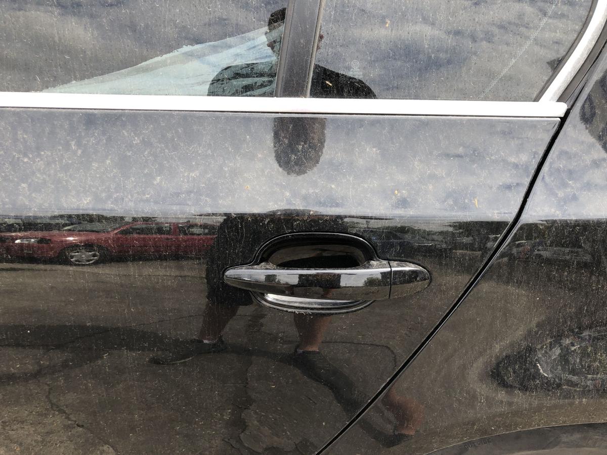 BMW 5er E60 LCI T&uuml;r hinten links Fondt&uuml;r im Rohbau 475 Blacksaphire Metallic