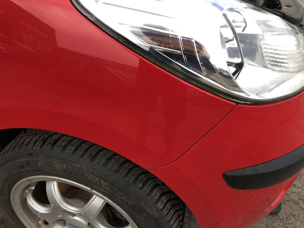 Hyundai i10 PA Kotflügel vorn rechts Beifahrerseite H4 Electric Red