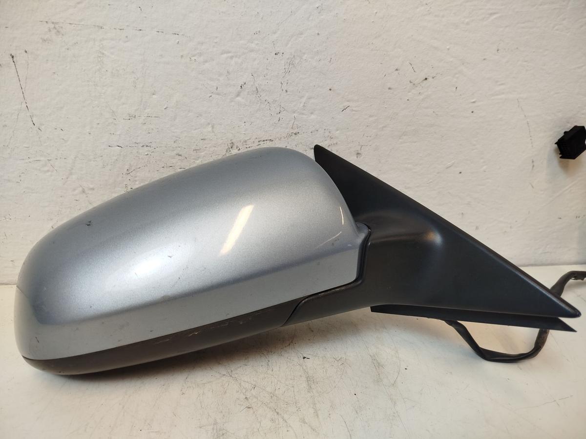 Audi A3 8P Aussenspiegel Spiegel R&uuml;ckspiegel rechts elektr LY5J Liquidblaumet