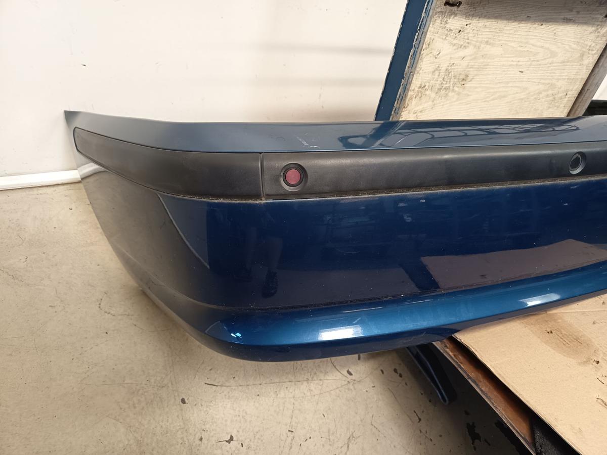 BMW E46 Limo original Sto&szlig;stange hinten PDC 364 Topasblau Facelift Bj 2002
