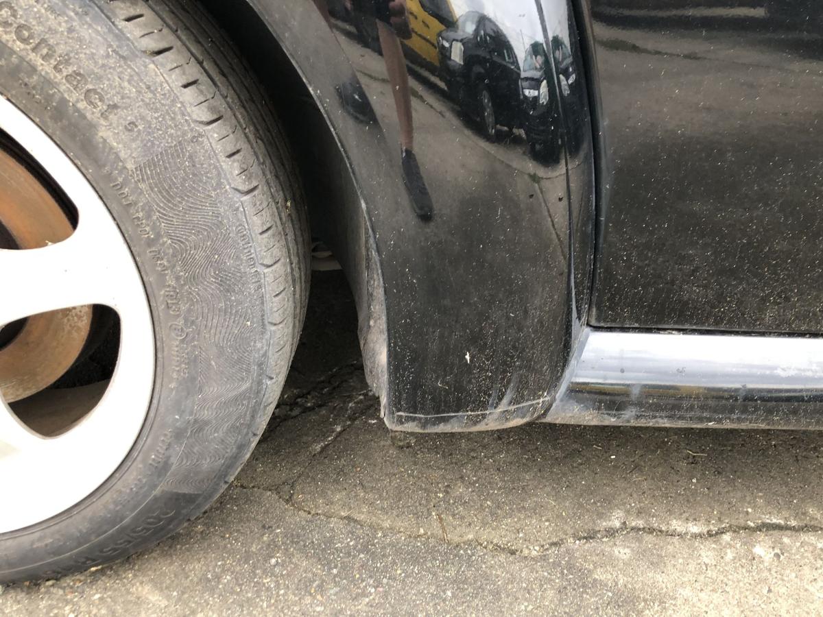 VW New Beetle 9C Kotflügel vorn links Fahrerseite L041 Brillantschwarz