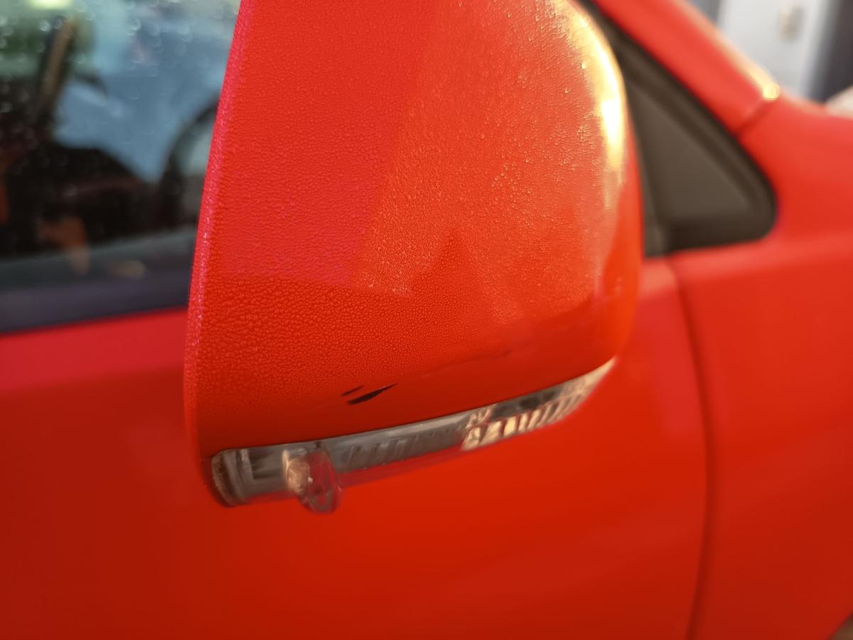 VW Polo 9N3 original Aussenspiegel rechts elektrisch P3G Flashrot Bj 2006
