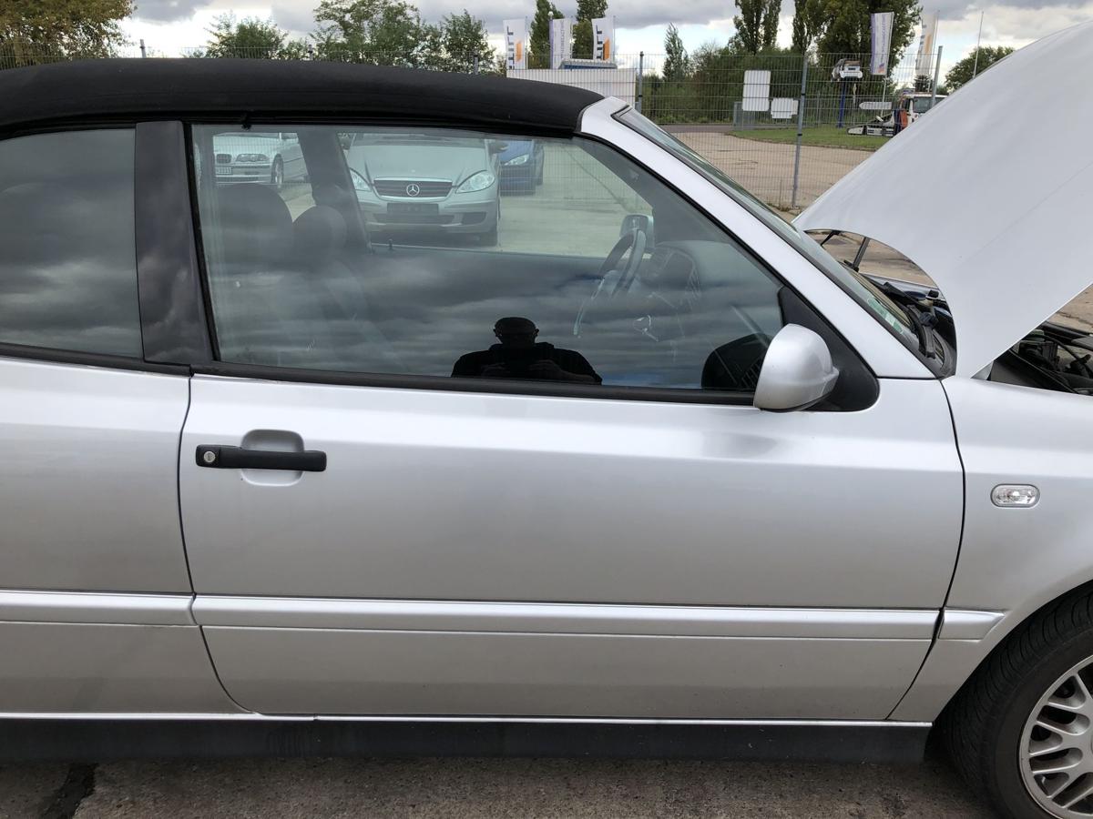 VW Golf 3 Cabrio ab 1998 Tür vorn rechts Beifahrertür LA7W Reflexsilber Rohbau