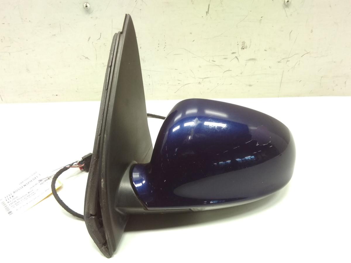 VW Golf 5 1K orig. Au&szlig;enspiegel links elektrisch beheizt BJ2008 LD5Q Shadow Blue