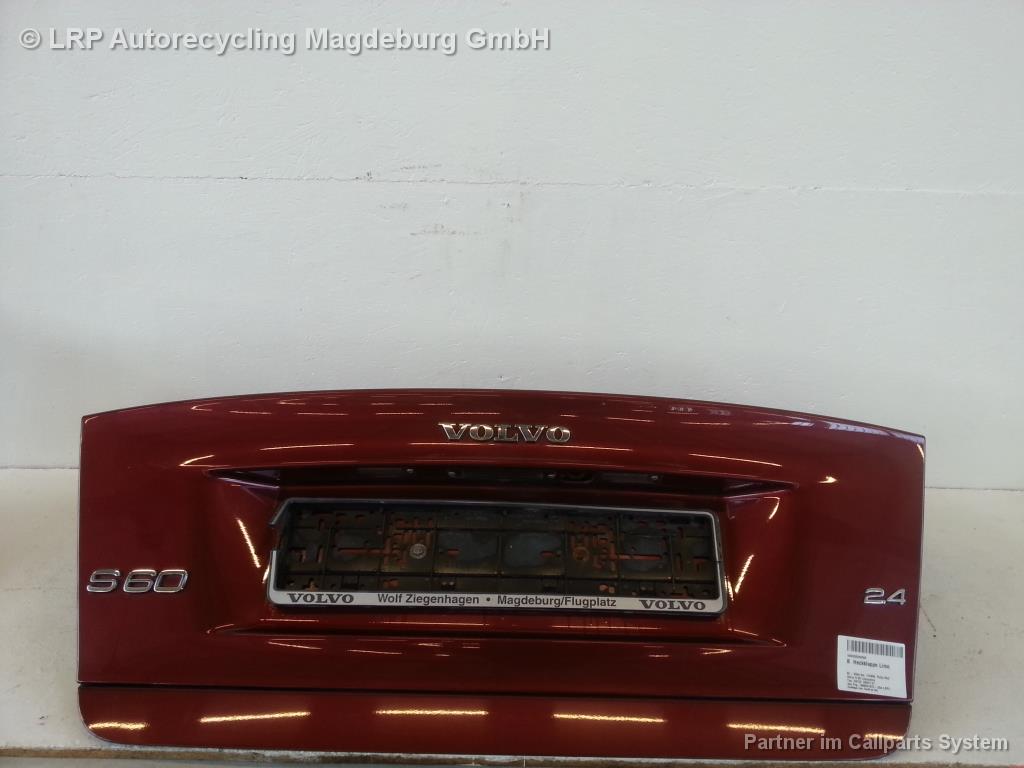 Volvo S60 ab04 Limo Heckklappe Heckdeckel Ruby Red Kofferraumklappe