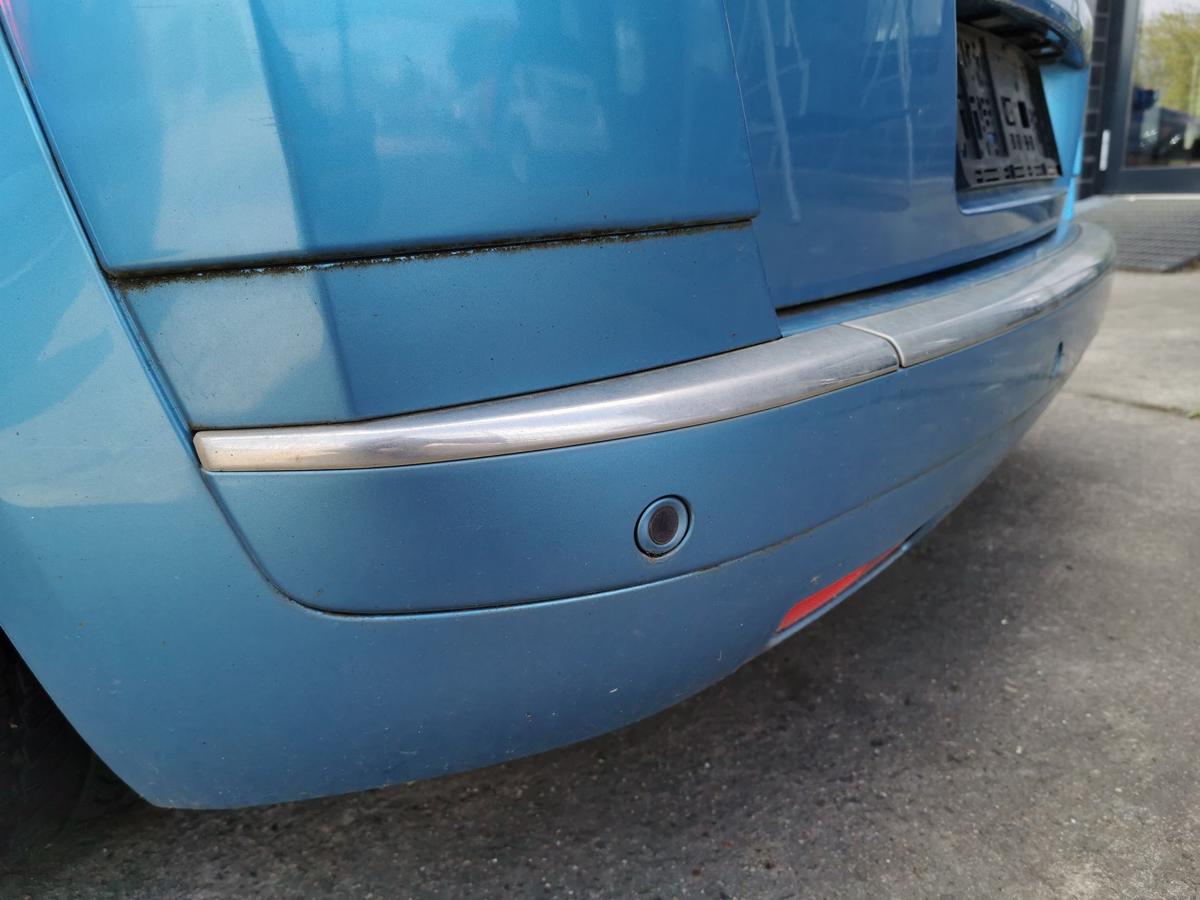 Citroen C4 Picasso U Stossfänger Stossstange Bumper hinten PDC KNY Blau Tivoli