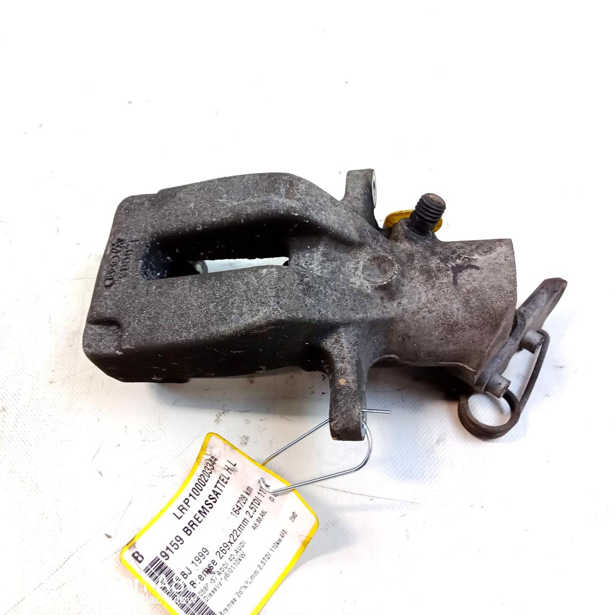 Audi A8 4D D2 original Bremssattel Hinterachse links Bremse 269x22mm Bj.1999