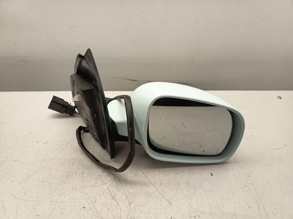 Seat Arosa original Au&szlig;enspiegel rechts elektrisch LS5L Hellblau Baujahr 2002