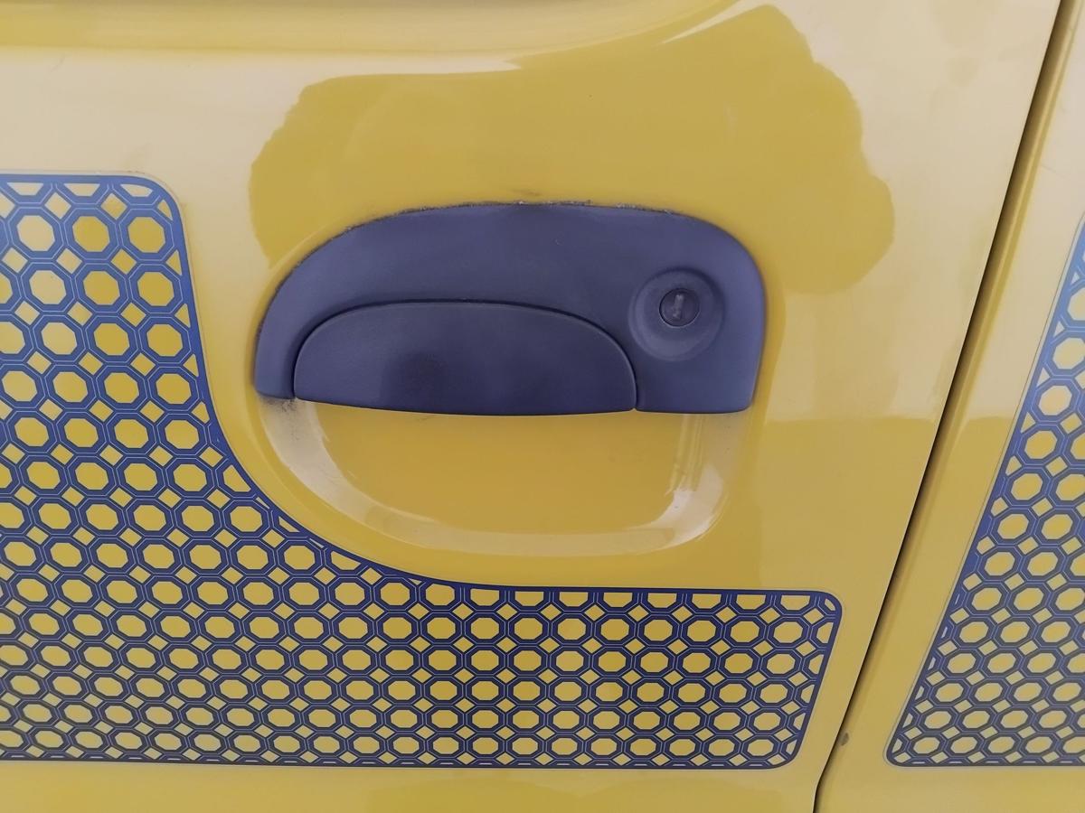 Renault Kangoo 1 Tür vorn links Fahrertür gelb OV396 yellow lemon BJ1998