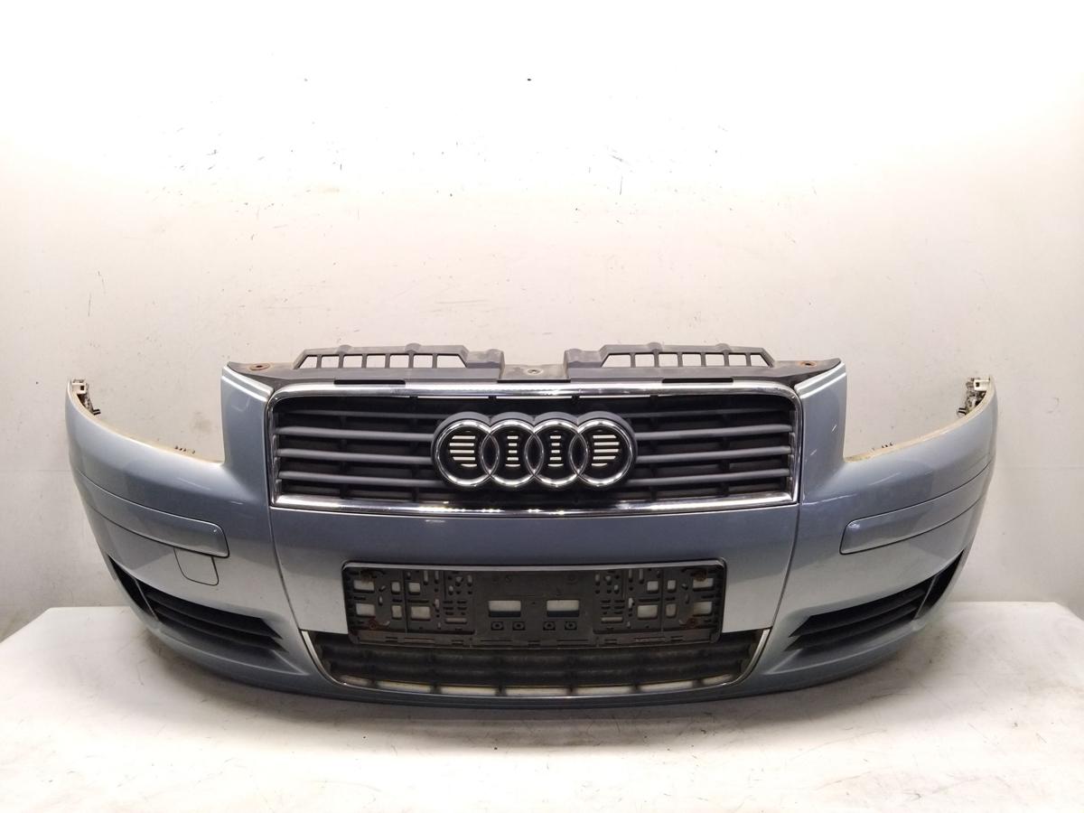 Audi A3 8P original Stoßfänger Stoßstange vorn kristallblau LY7R BJ2003 3-Türer