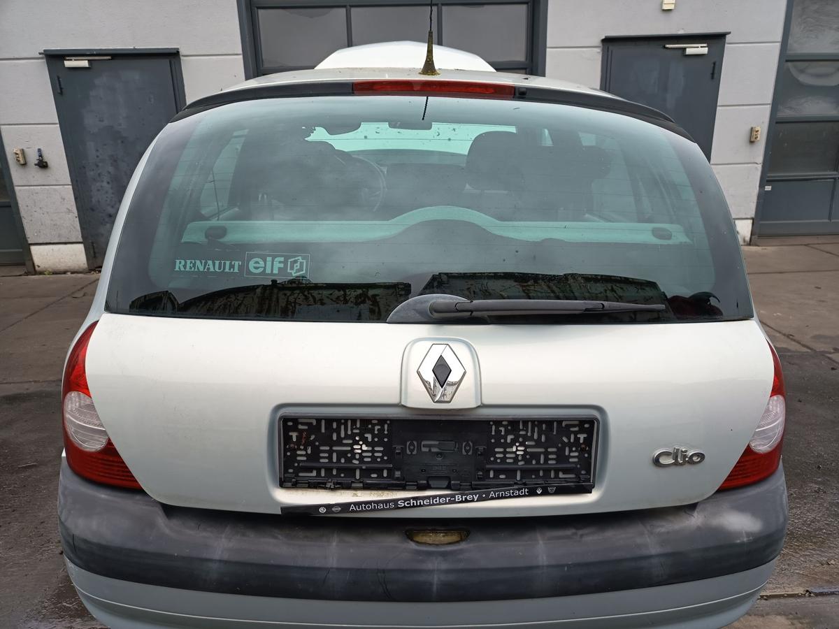 Renault Clio II original Heckklappe mit Scheibe MV632 Grey Boreal Bj 2003