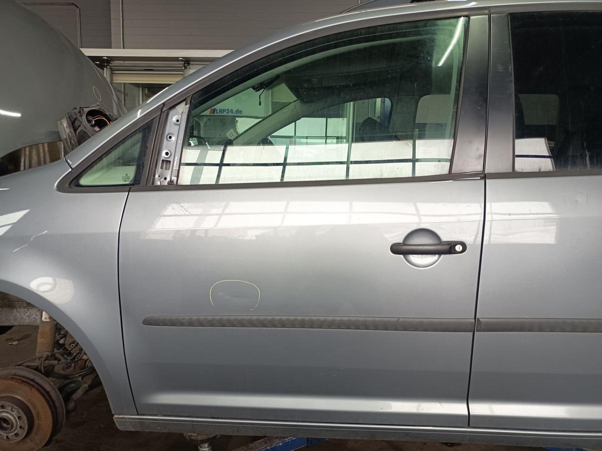 VW Touran 1T3 GP original T&uuml;r vorn links Fahrer (Roh) R7N Mountaingrey Bj 2010