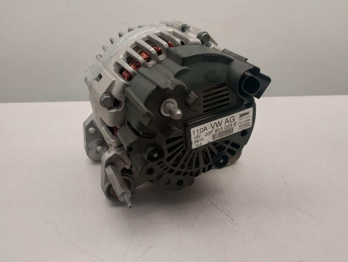 Skoda Fabia 5J orig Lichtmaschine 110A Generator Benzin 1,2l 63kW 46Tkm Bj 2013