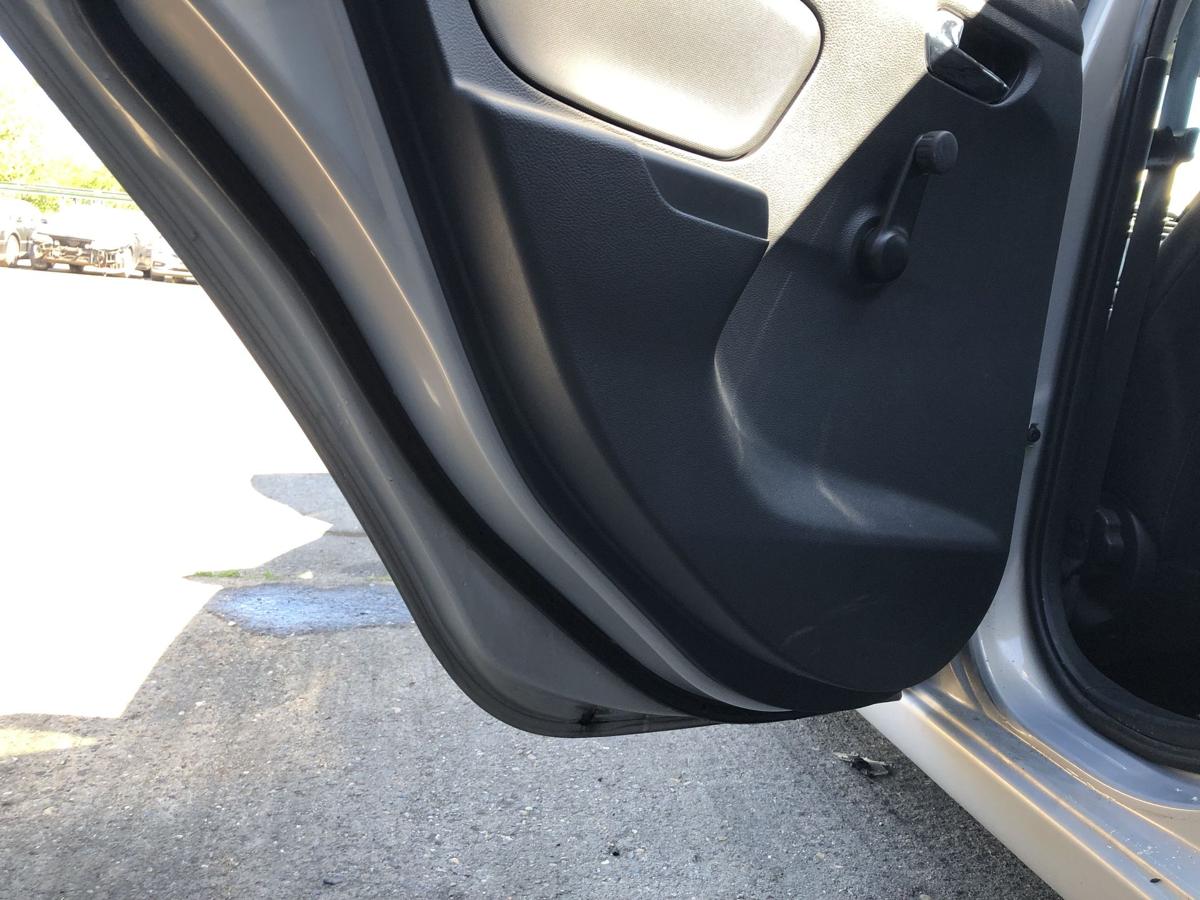 Nissan Micra K14 Tür hinten rechts Fondtür im Rohbau KNV Warm Silver Met