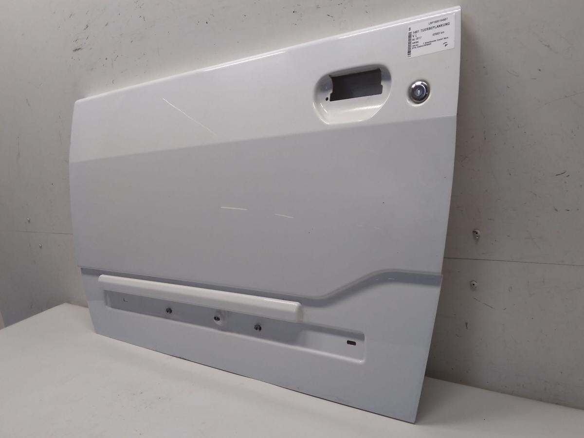 StreetScooter Work B16 Türbeplankung vorn links Plastikpanel weiss Bj.2017