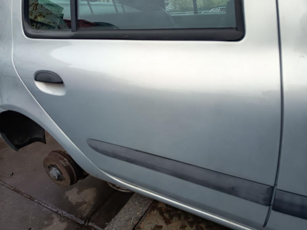Renault Clio II original T&uuml;r hinten rechts MV632 Grey Boreal Baujahr 2001