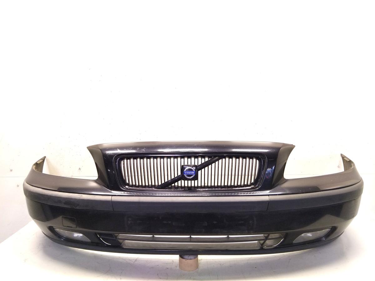 Volvo V70 II original Sto&szlig;f&auml;nger Sto&szlig;stange vorn schwarzmetallic Bj.2002