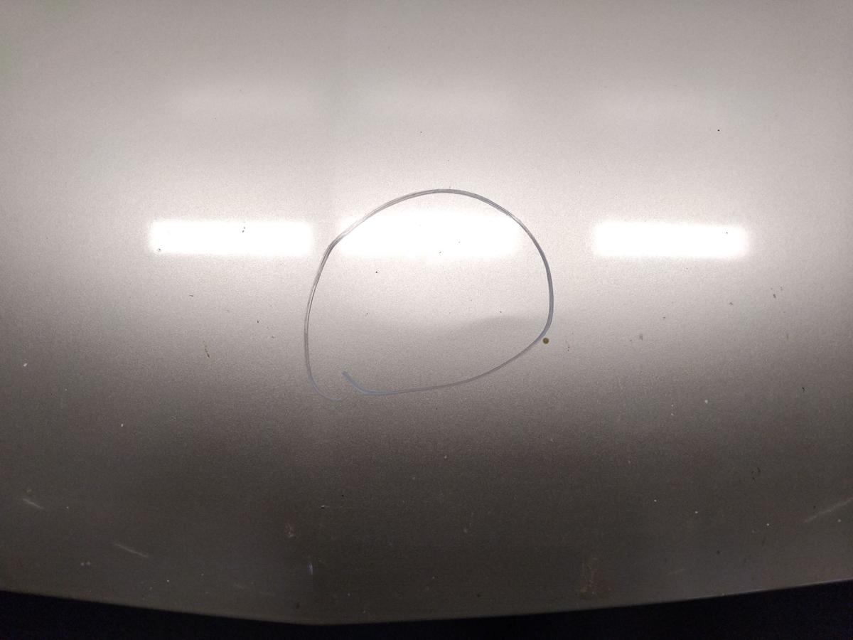 Opel Corsa D original Motorhaube champagnersilber Z40M Bj.2006