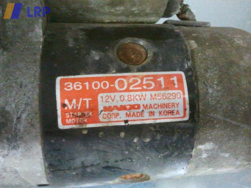 Hyundai Atos MX original Anlasser Starter 3610002511 M56290 MANDO BJ1998