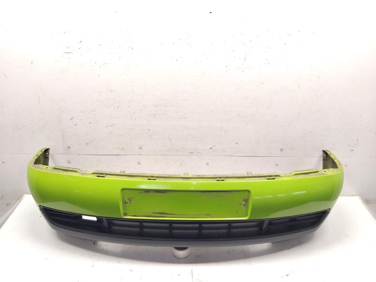 VW Lupo 6X original Sto&szlig;f&auml;nger Sto&szlig;stange vorn LR6A Fantasiagr&uuml;n BJ1999